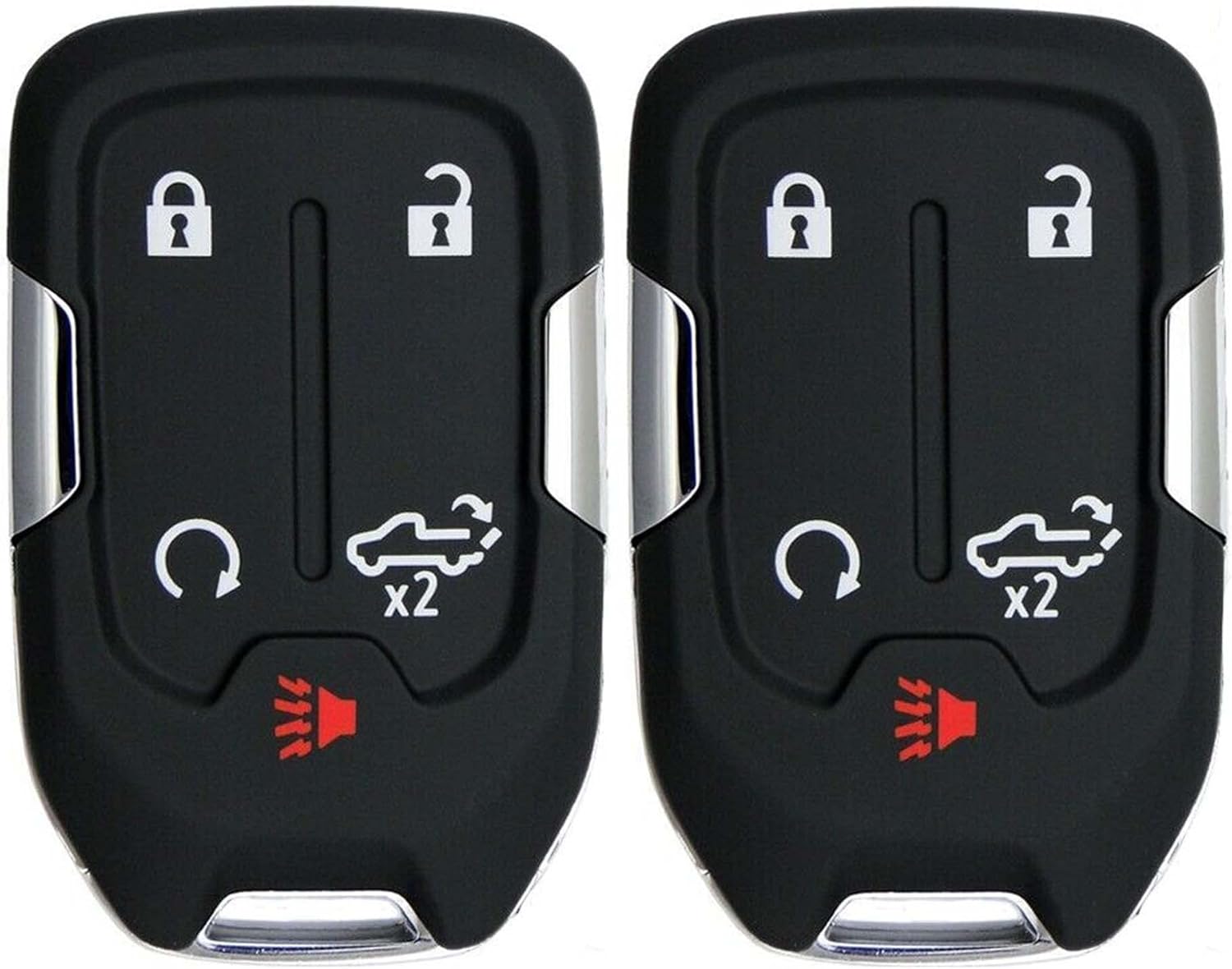 2X New Replacement Proximity Key Fob Compatible with & Fit for Select GM Vehicles. HYQ1EA - 433 MHz