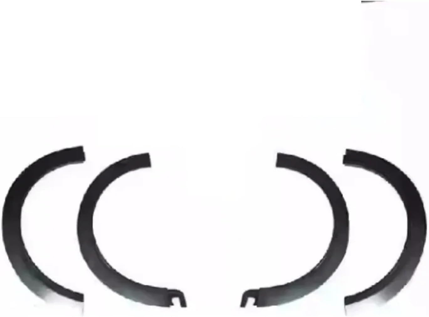 Car Fender Flares Arch Wheel Eyebrow Protector Mudguard Sticker Compatible For BMW Mini F56 Auto Accessories