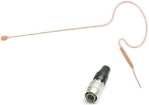 Av-jefe Vl630-h4p Tan Headset Microphone W/hiroshi 4 Pin for Audio Technica Wireless Microphone System
