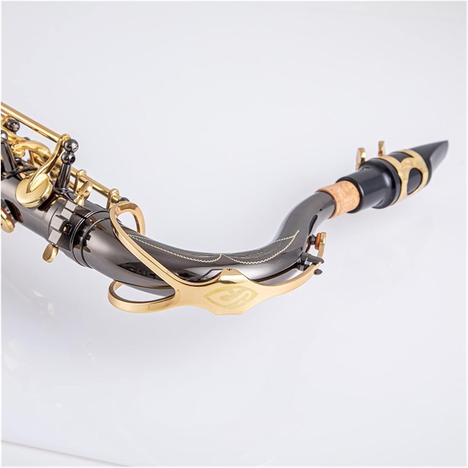 Sax Beginners Kit Bb Tenor Saxophone Sax Brass Body Black Nickle Plated Golden Keys Woodwind Instrument Wind Instrument