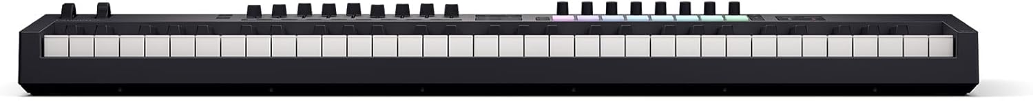 Audiosavings Bundle: Novation LAUNCHKEY 61 MK4 61-Key USB MIDI Ableton Live Keyboard Controller Bundle with Rockville BEST BAG 61 Key Padded Rigid Durable Keyboard Gig Bag Case+Foam Insert (2 Items)