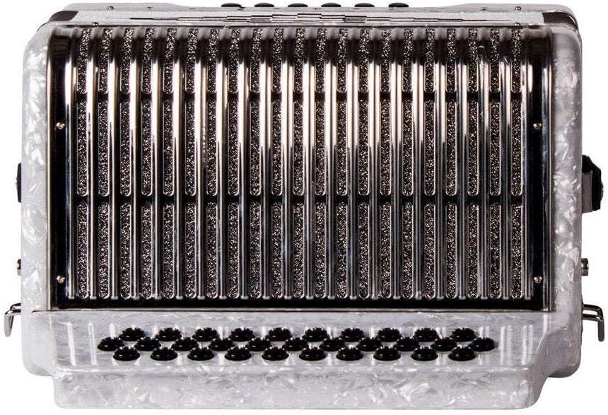 Montanari 3112 G Acordeon SOL Blanco Accordion GCF