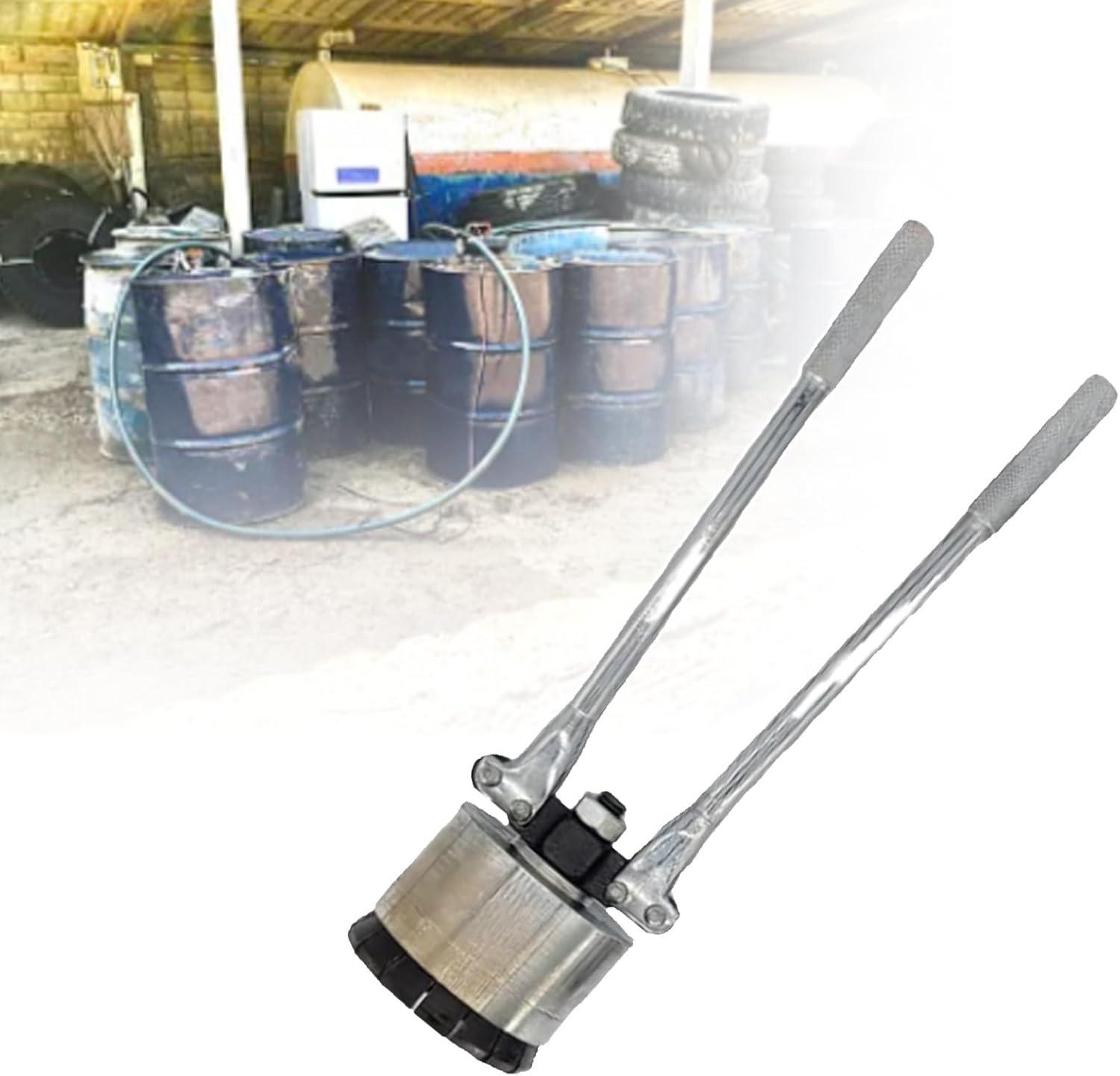 200L Oil Drum Pressure Cap Sealing Barrel Crimping Tool, 35/70Mm Oil Drum Sealing Machine, Drum Capping Sealing Machine,70mm