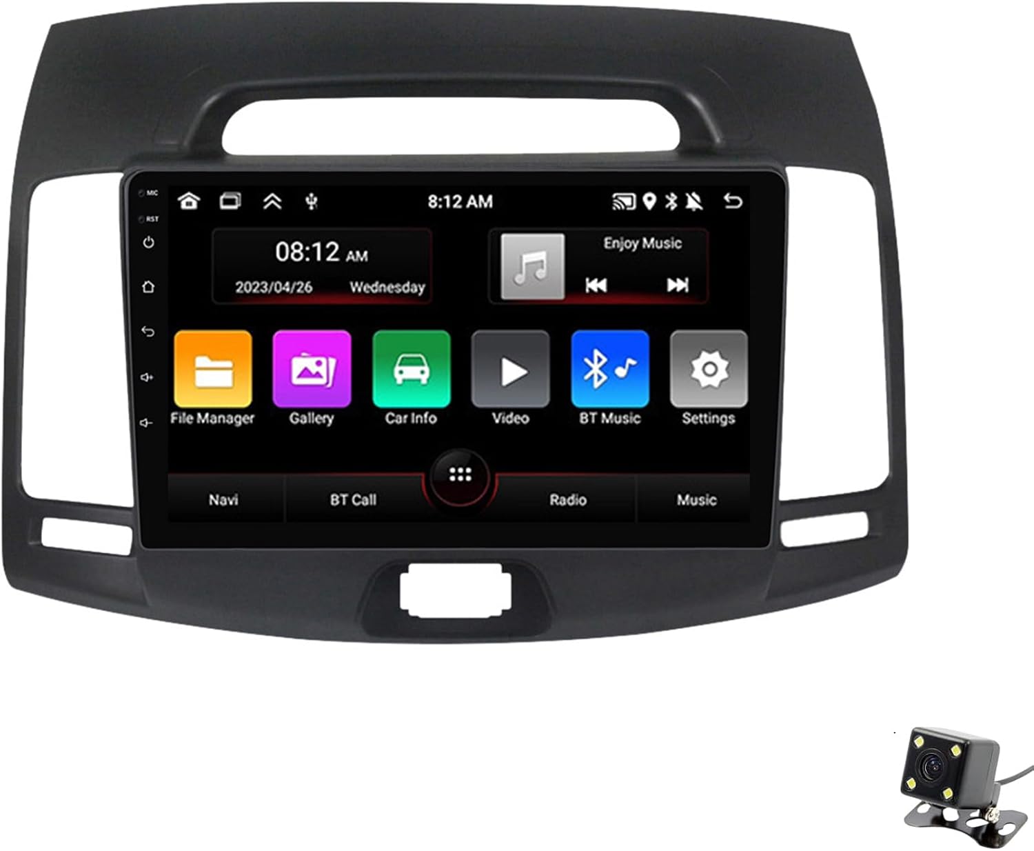 ADMLZQQ Double Din Car Stereo Multimedia with Bluetooth and 9