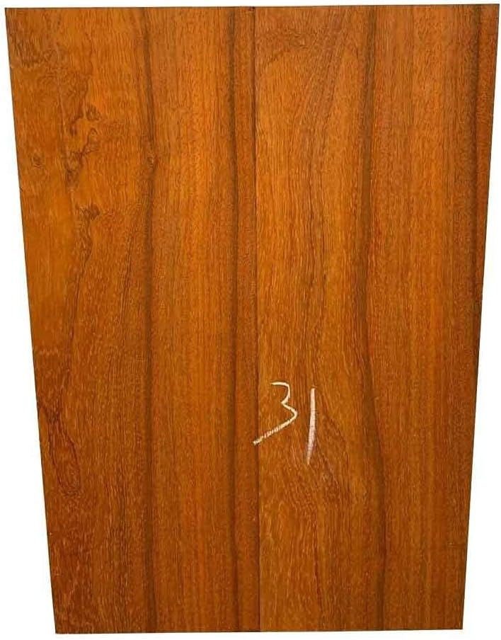Exotic Electric Guitar Body Blank Wood, Variety of Exotic Luthier Wood to Choose From (Padauk)