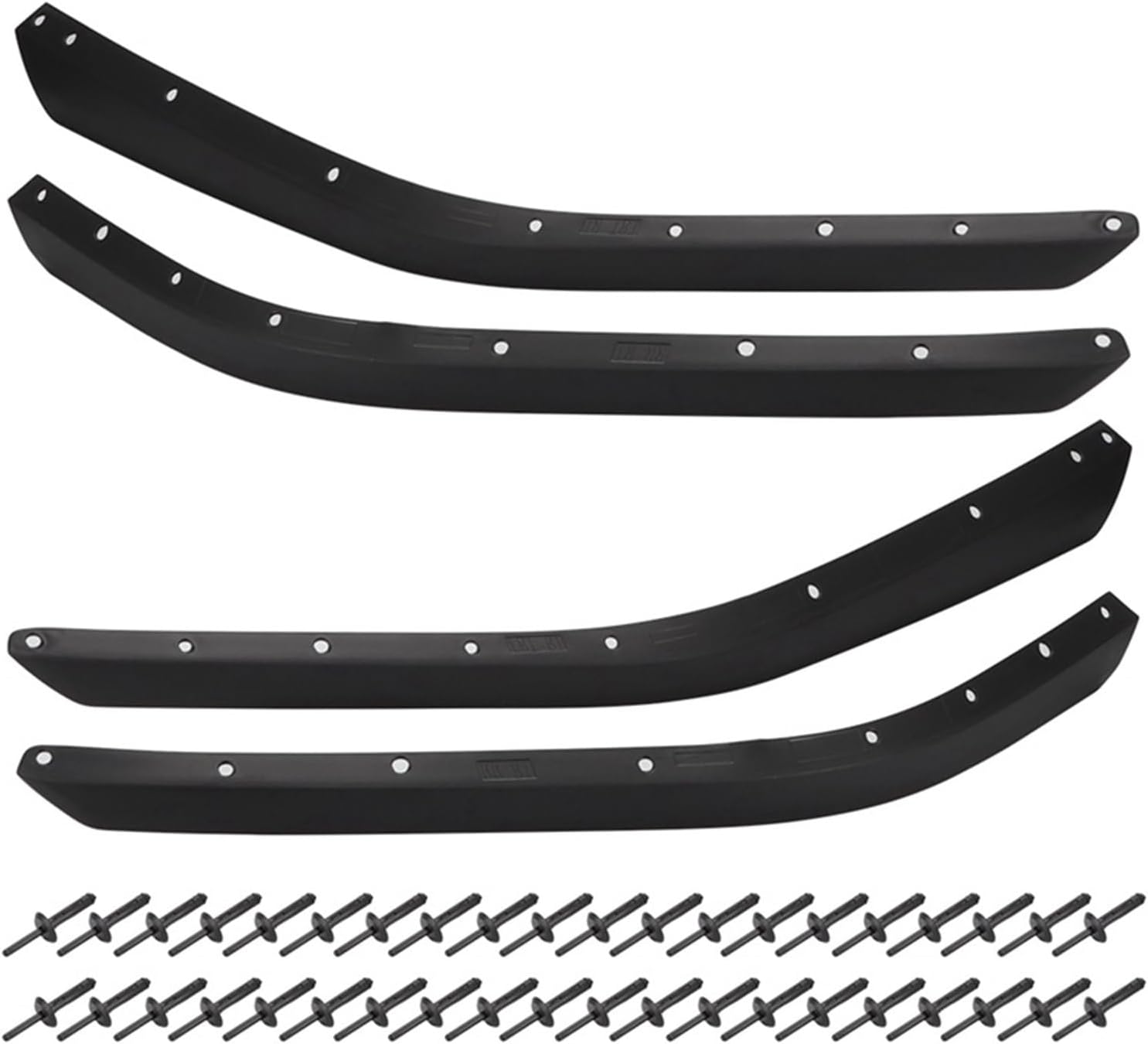 Fit for Jeep Fit for Wrangler JL 2018+ 2021 2022 2023 Car Front Rear Mudguard Low Splash Protective Guards Flares(JL 18-25 High Fender)