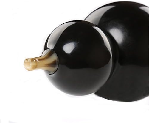 OrientalMusicSanctuary Professional Black Sandalwood DUAL KEY Hulusi - Chinese Curcubit Gourd Flute (Key of C + bB)