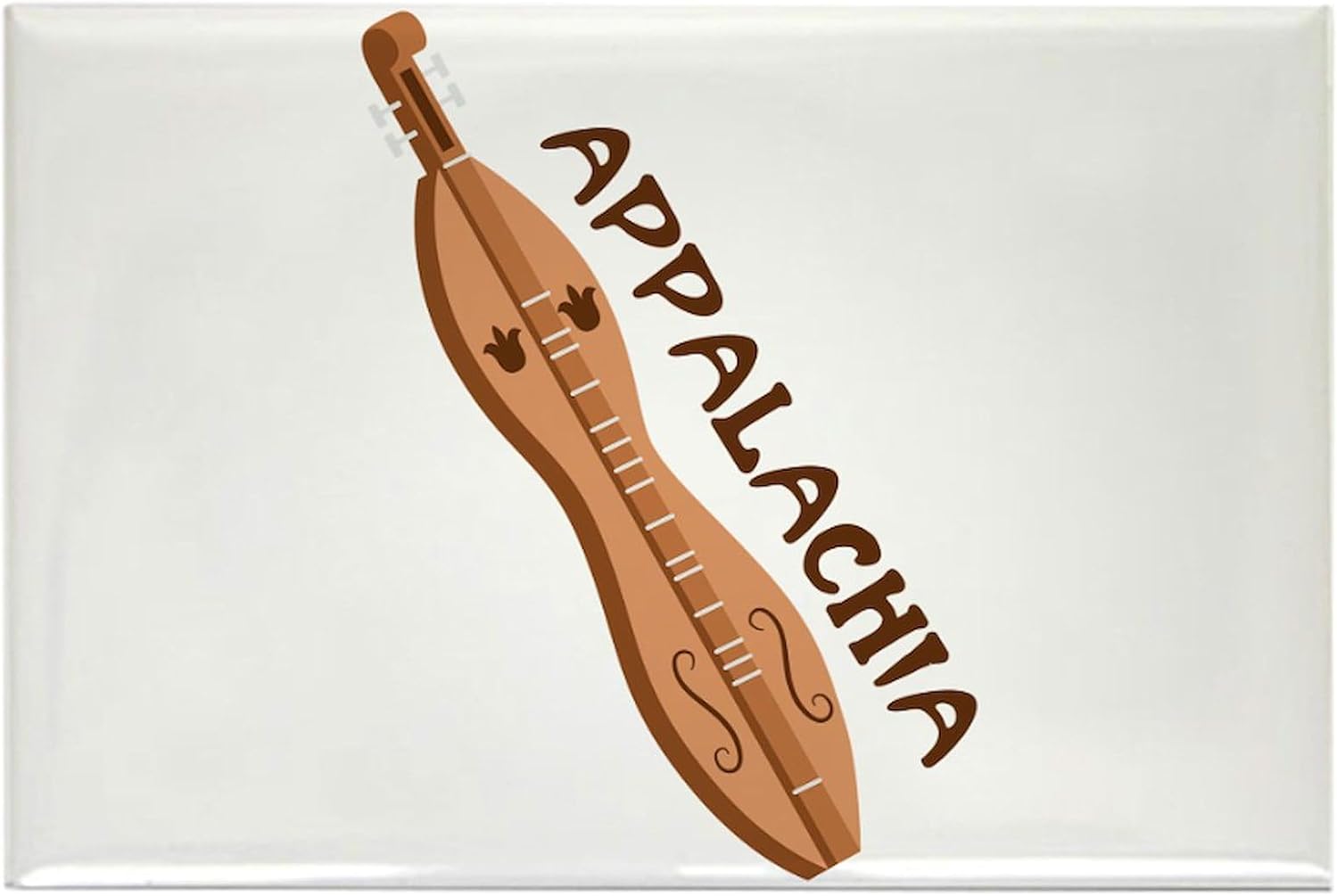 CafePress Appalachia Dulcimer Magnets Rectangle Magnet (100 pack)