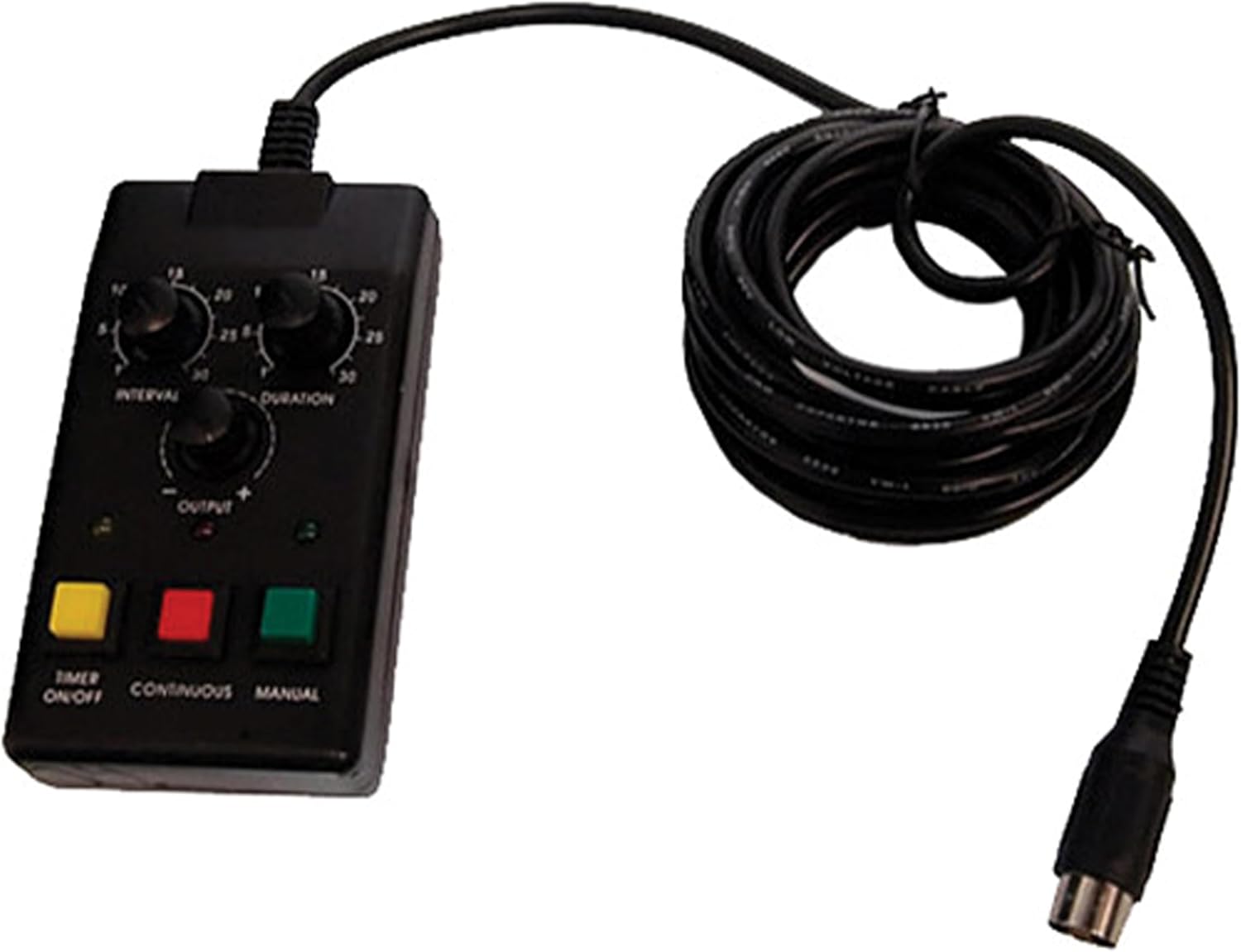 CHAUVET DJ Hurricane Haze 2 Bundle with 10ft Pig Hog DMX 3 Pin Lighting Cable and Instrument Polishing Cloth - Water Based Haze for Lighting Effects