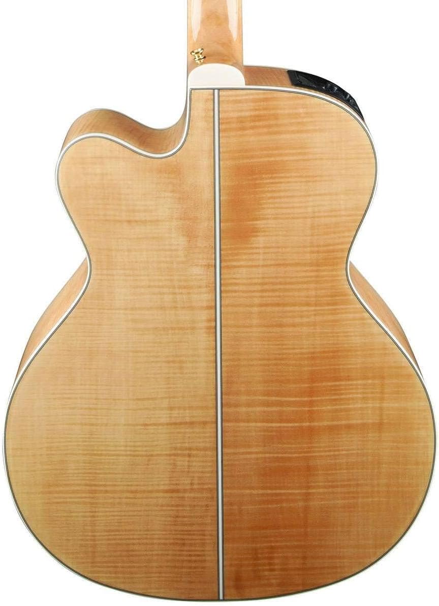 Takamine G Series GB72CE-NAT Jumbo Acoustic Electric Bass Guitar, Natural