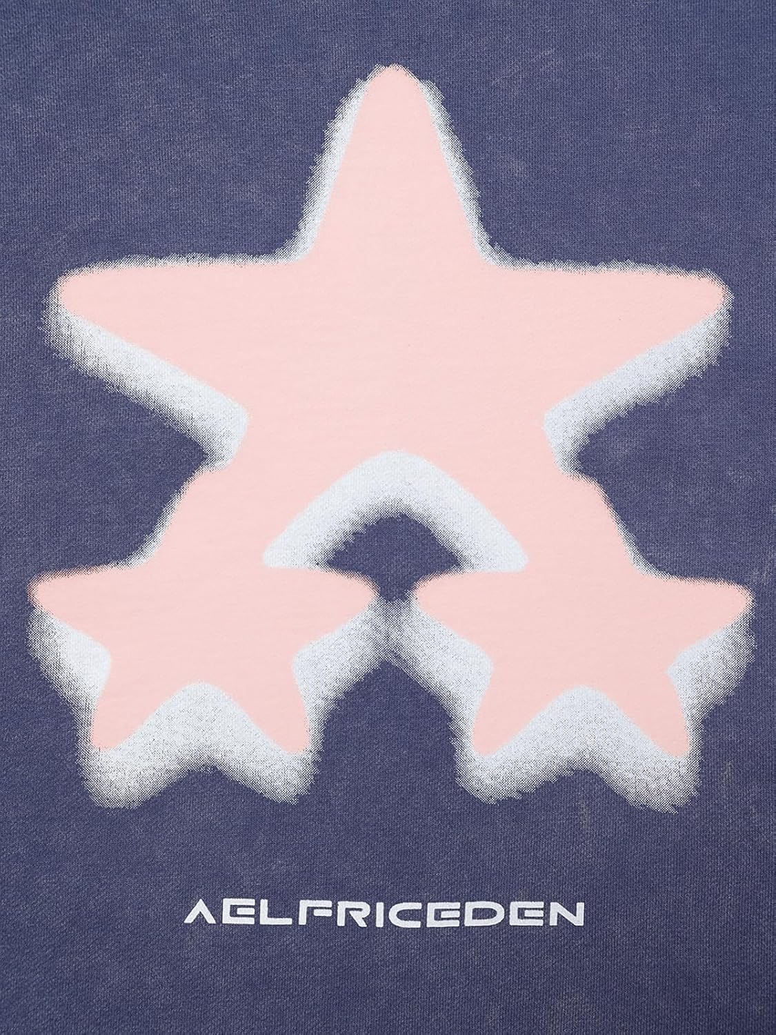 Aelfric Eden Womens Oversized Hoodie Heavyweight Vintage Streetwear Star Graphic Acid Wash Hoodies Pullover With Pockets