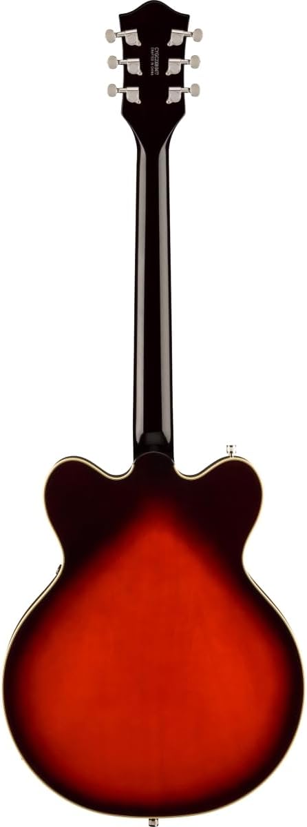 Gretsch G5622 Electromatic Center Block Double-Cut 6-String Right-Handed Electric Guitar with V-Stoptail Tailpiece (Claret Burst)