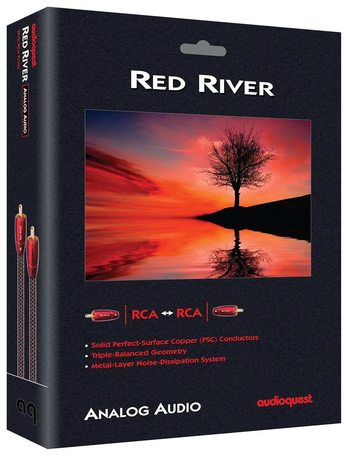AudioQuest - Red River (RCA, 1.0m)