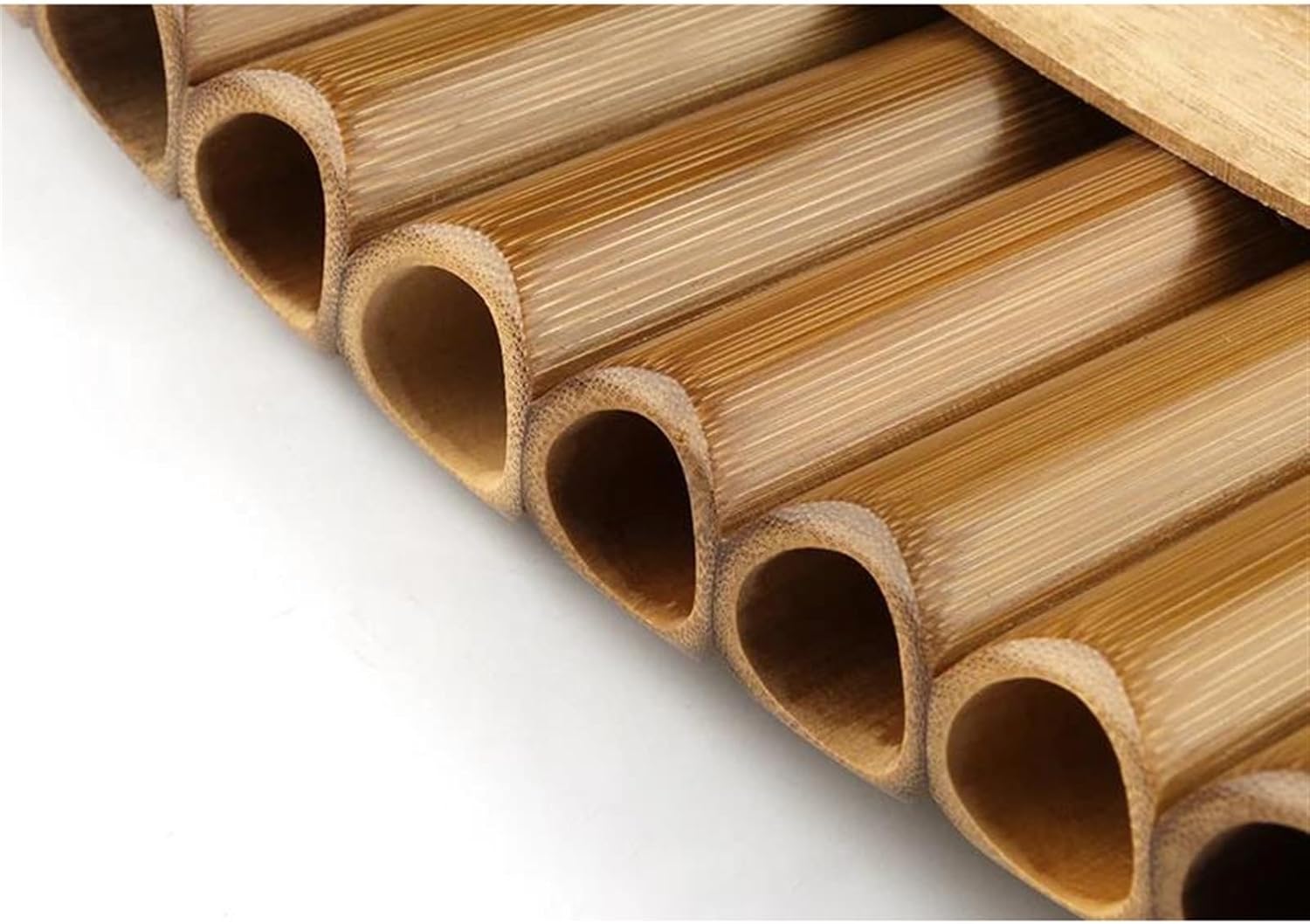 pan flute for beginners Professional Pan Flute 22 Pipes Handmade Music Instruments Woodwind Pan Flute (Color : 22C Left hand)