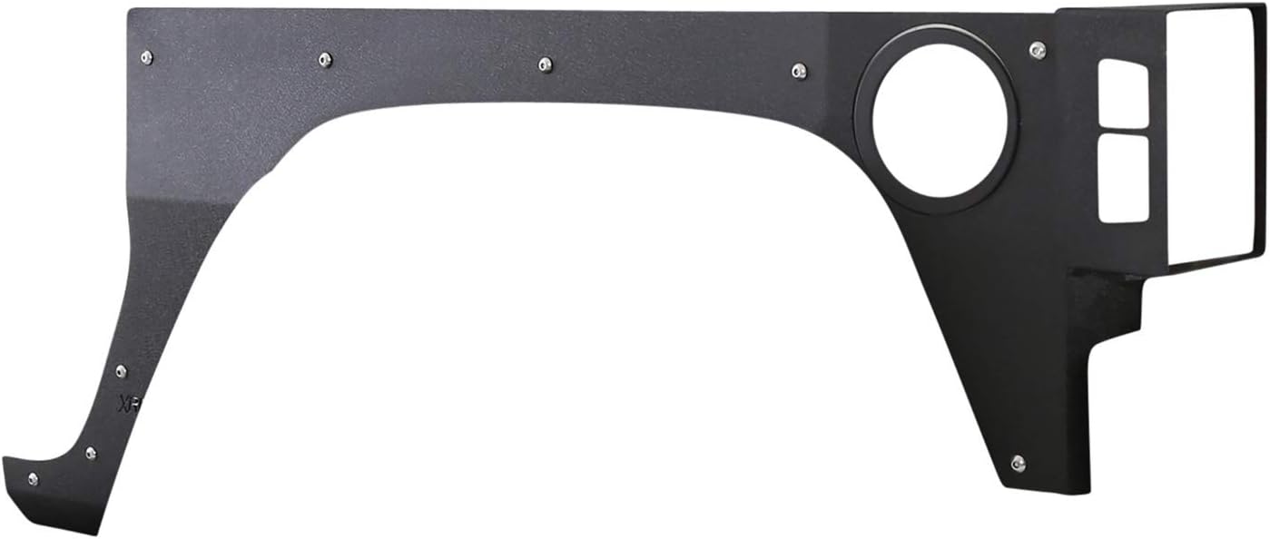 Smittybilt 76981 XRC Armor Black Textured Rear Flat Fender Skin