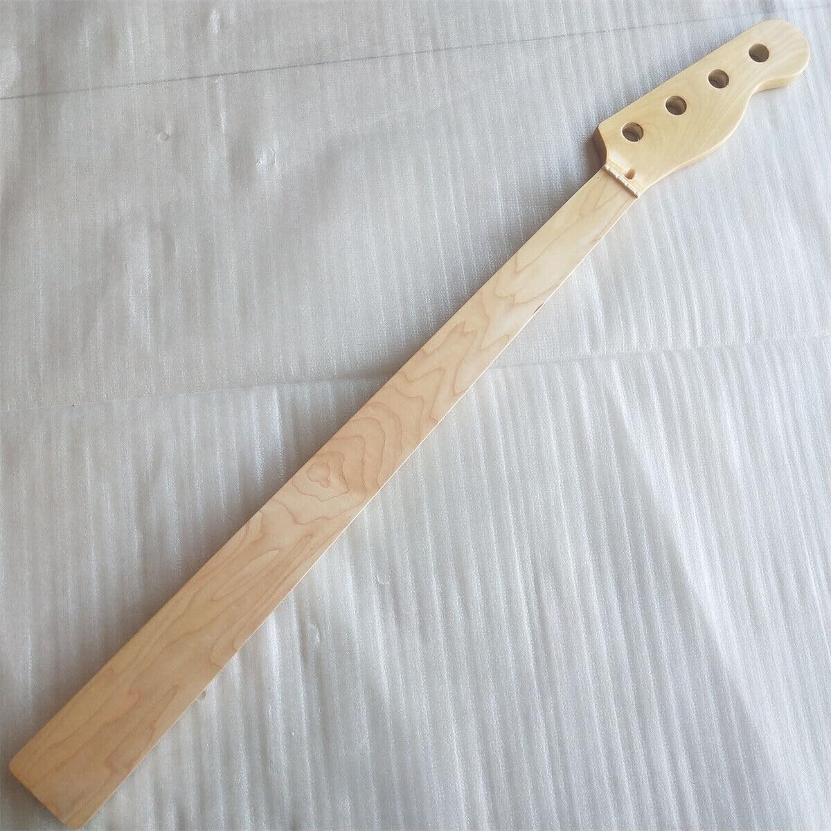 Fretless Maple Style Jazz Bass Guitar Neck Part 20 Fret 34inch Gloss 4 String