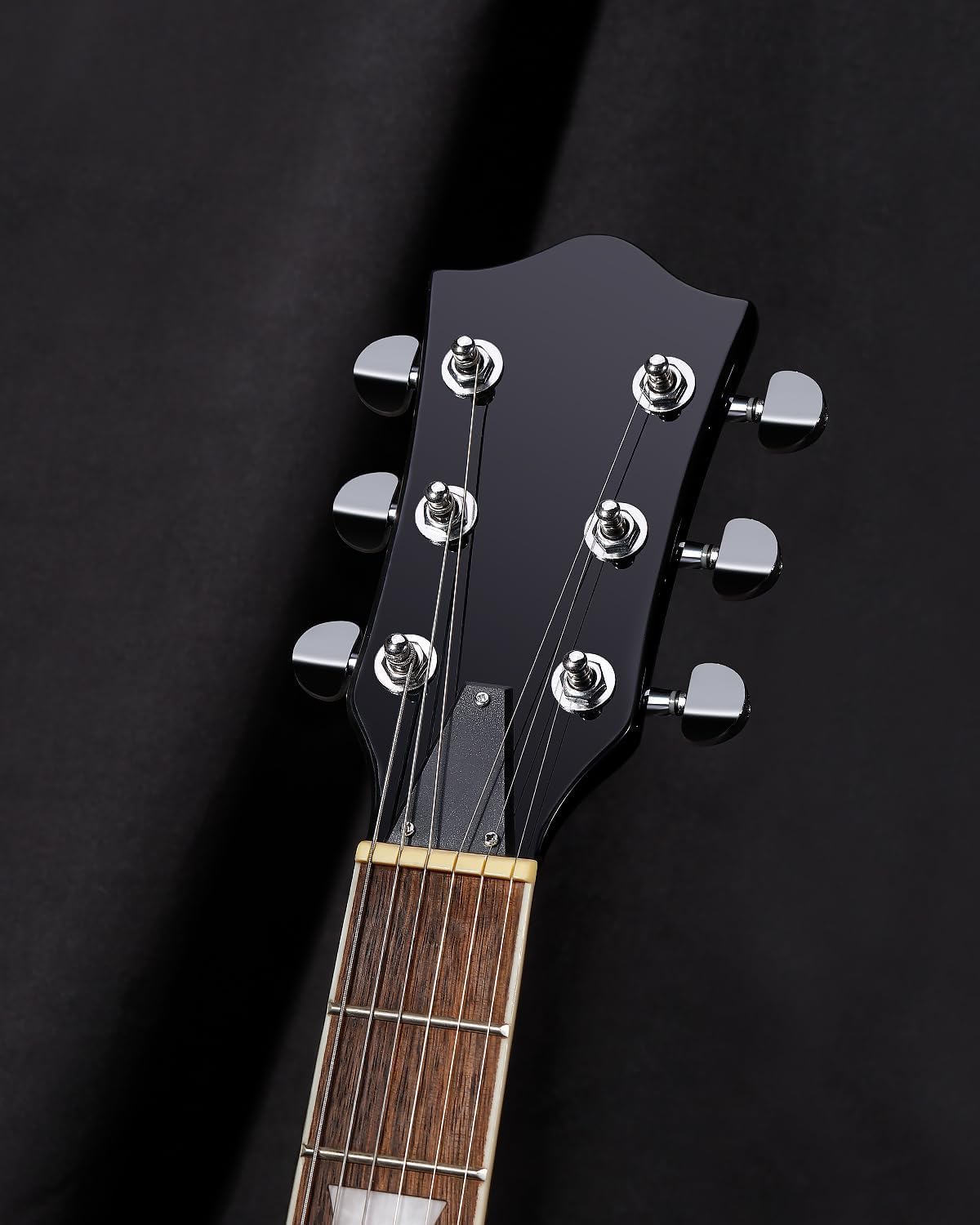 SC Electric Guitar Series - SC Electric Guitar with 5W Mini Amplifier，Mahogany Body, Rosewood Fingerboard, Humbuckers Pickups, Tune-O-Matic Bridge, C Neck (Sunburst)