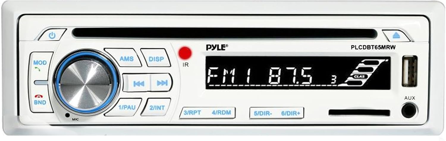 Pyle Bluetooth Marine Stereo AM/FM CD Stereo Receiver