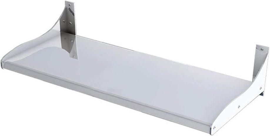 304 Stainless Steel Kitchen Shelf Wall Mount Microwave Condiment Wall Oven Kitchenware Storage Durable (Size : 80cm) Shelf (80cm) ()