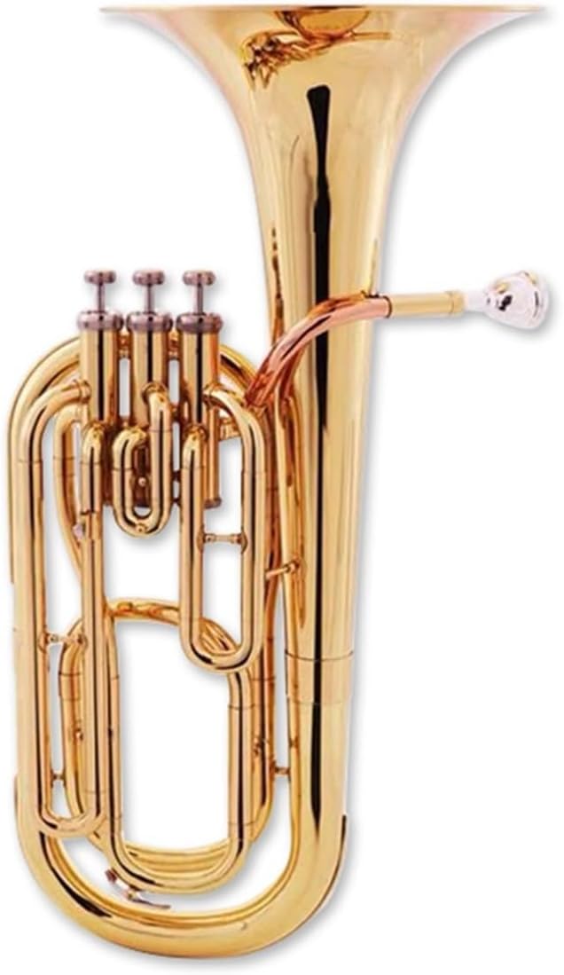 Tenor Horn Euphonium B Flat Major Beginner Playing Euphonium All-brass Instrument(1)