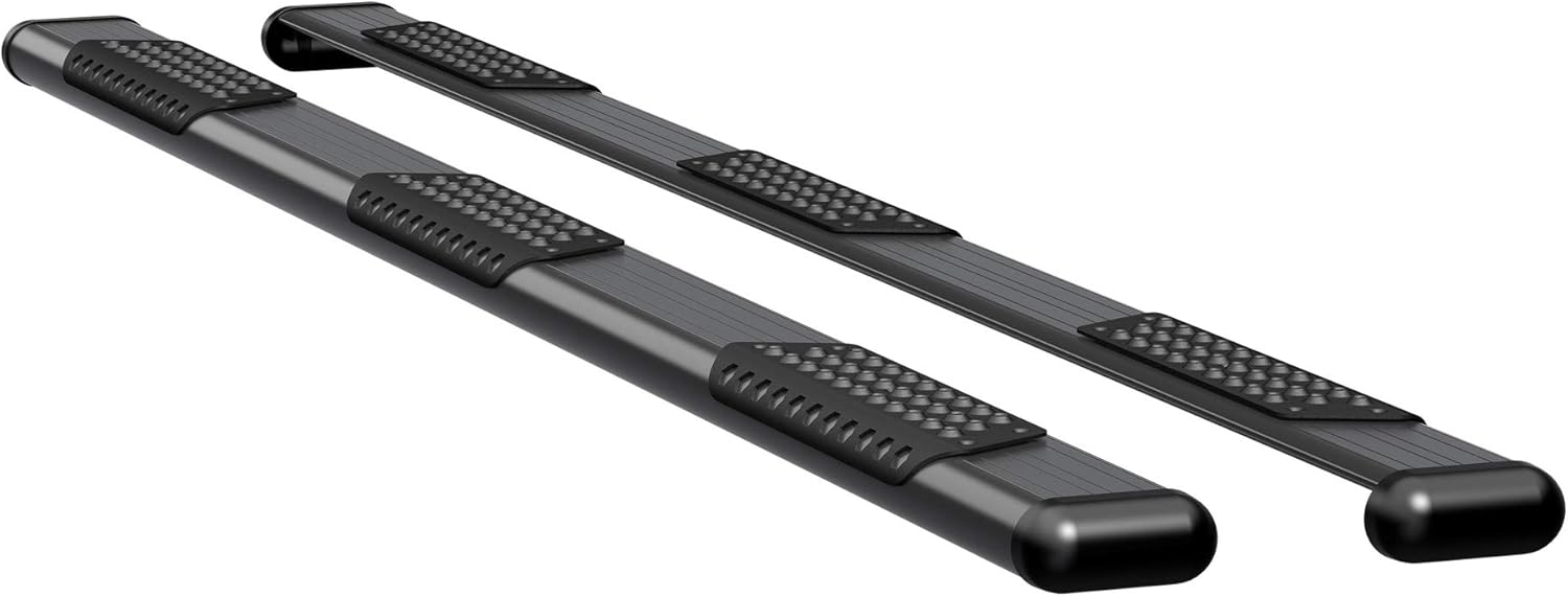 Luverne Truck Equipment 584114 Running Board and Power Step (O-Mega/O-Mega Ii Running Boards Black Textured Powder Coat)