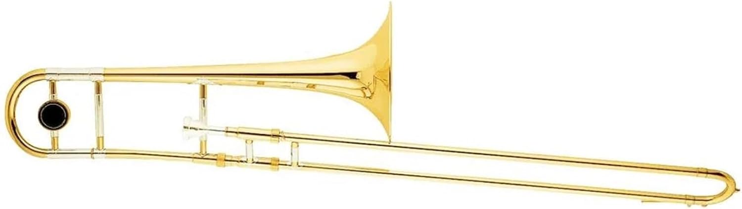 Professionals euphonium Popular grade gold lacquer Tone Bb Tenor Trombone Brass Slide sleeve