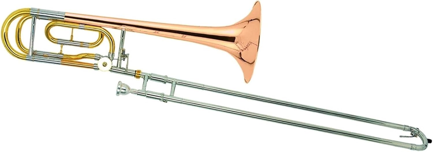 Professionals euphonium High-Grade Tenor Trombone Cupronickel Inside And Outside Slide Finish Gold Lacquer
