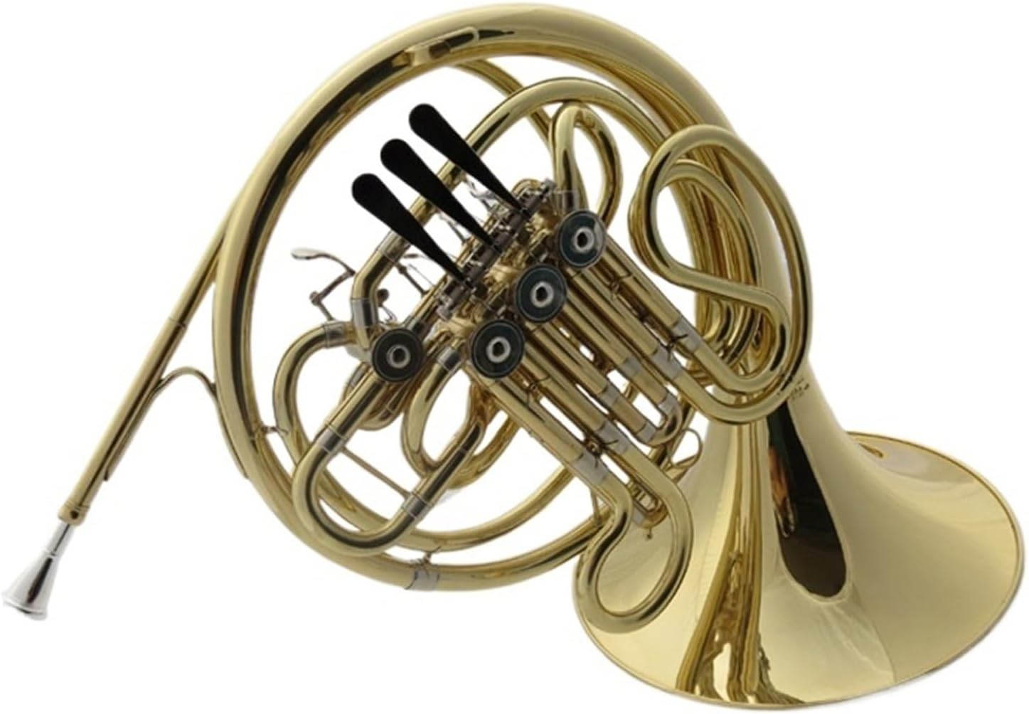 Brass Horn Instrument B Flat Beginner Playing