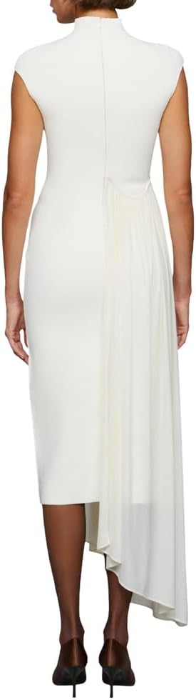 Et Ochs Womens Francis Knit Combo Midi Dress