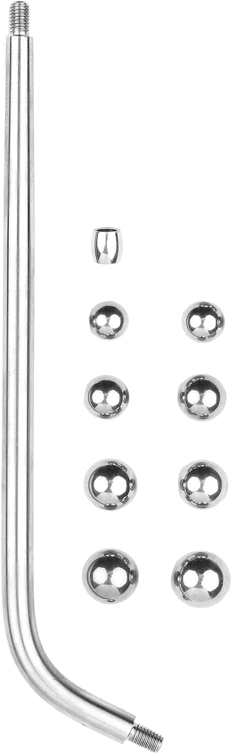 Saxophone Repair Tool Set Long Rod + Metal Ball + Bucket Ball Sax Neck Maintenance Tool for Alto/Tenor Saxophone Wind Instrument