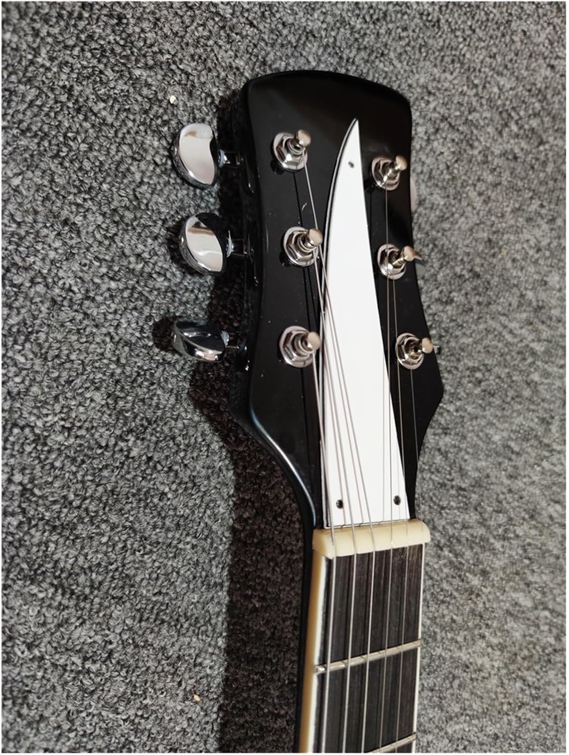 Beginner Electric Guitar Kits Solid Wood Black Professional Grade 22 Fret Electric Guitar