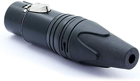 Davitu Electrical Equipments Supplies - 100pcs/lot 4 Pin XLR Male/Female MIC Cable Wire Connector Nickel Plated 4 Pole XLR Plug Microphone Jack Socket s - (Color: 100pcs Male)