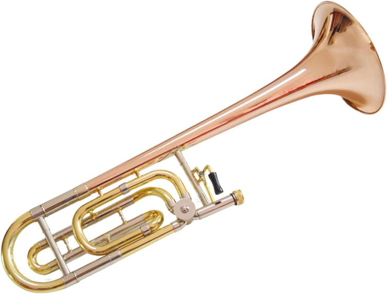 Adult Trombone Instrument Phosphor Bronze Tenor Trombone Instrument Transposed Into B Flat To F Key