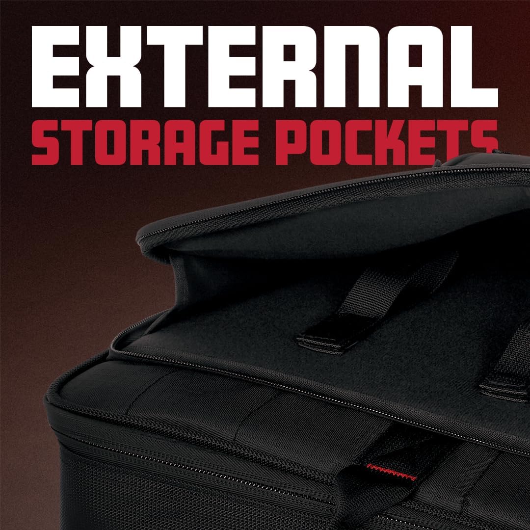 Gator Cases Padded Nylon Mixer/Gear Carry Bag with Removable Strap; 21