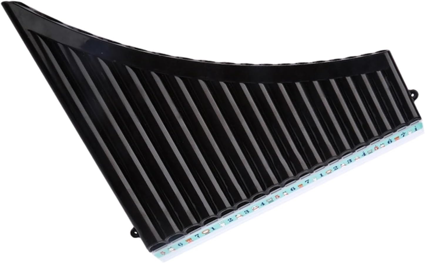 25 Pipe C Key Pan Flute 18 16 pipe pan flute alto C color professional woodwind instrument(16 brown red)