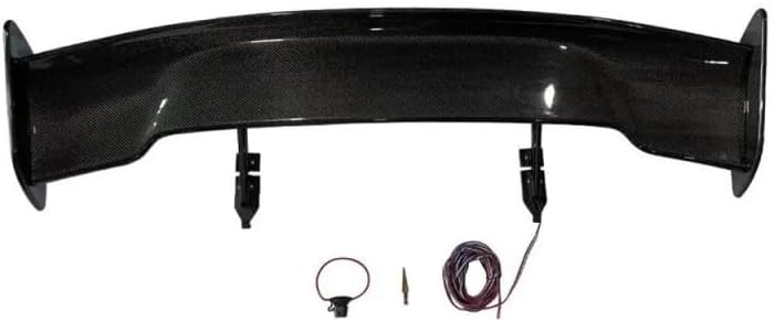 Electronic Control Rear Spoiler Wing for Toyota Honda Benz BMW Audi Style Real Carbon Fiber Spoilers Car Exterior Accessories