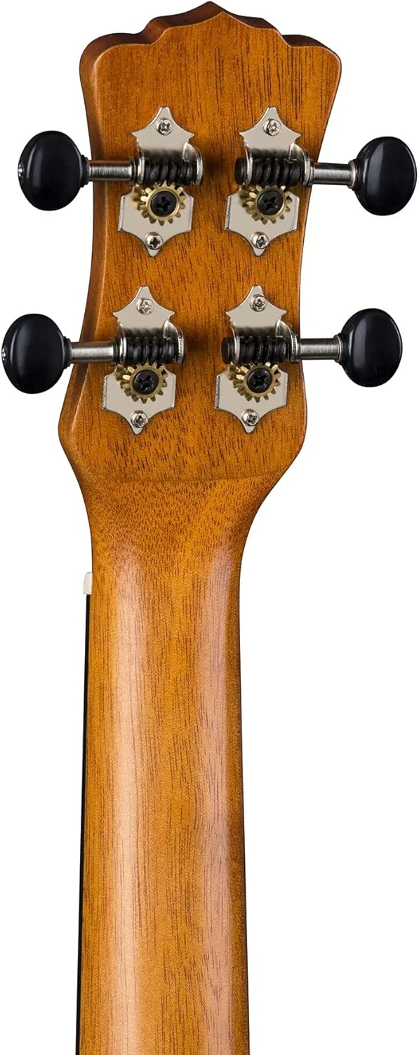 Luna Vintage Mahogany Concert Ukulele Pack with Tuner and Bag