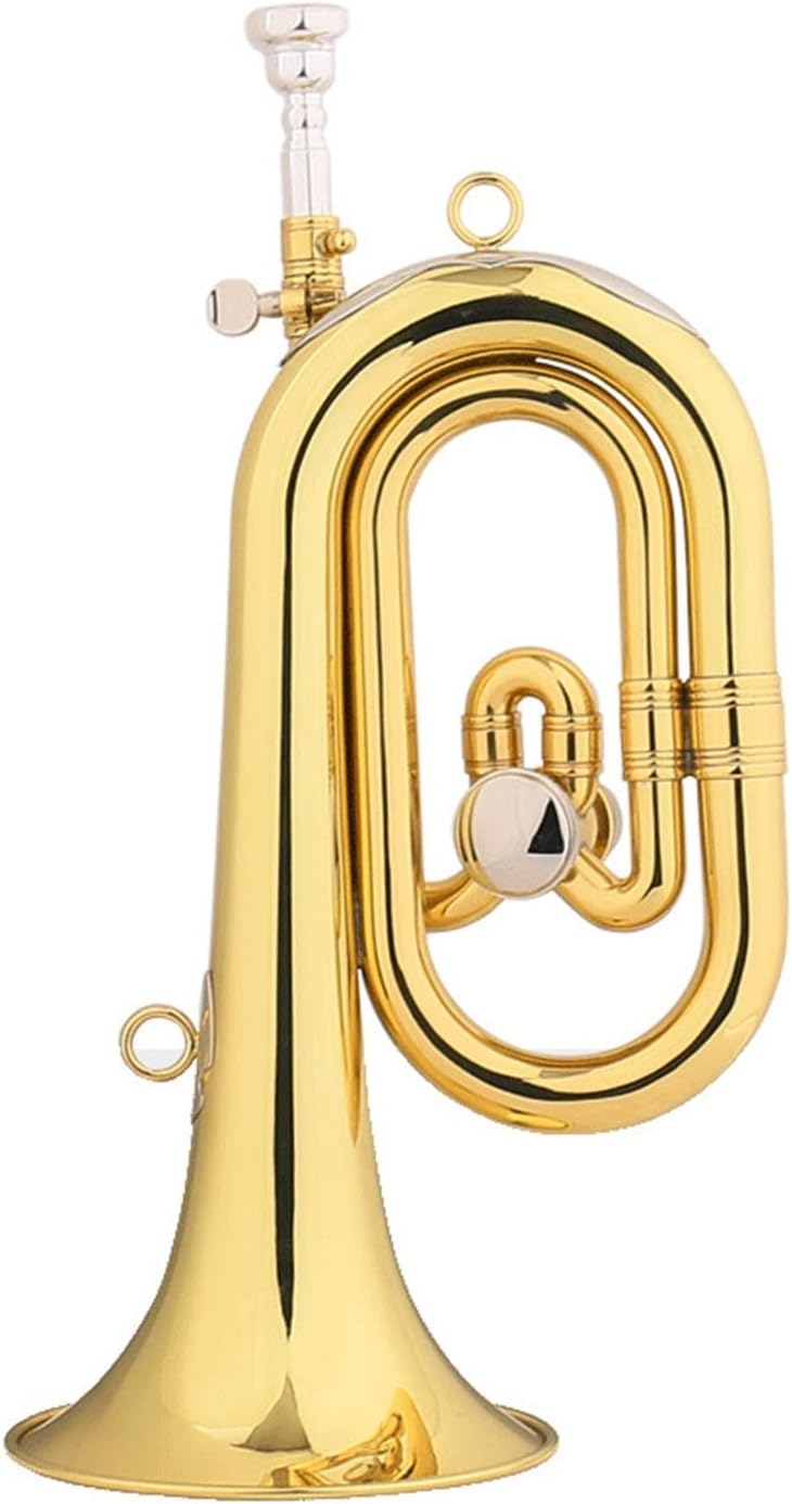 TSTS C Key Bugle Call Trumpet Marching Band Storm Horn Student Beginner Wind Band Use Bugle Trumpet