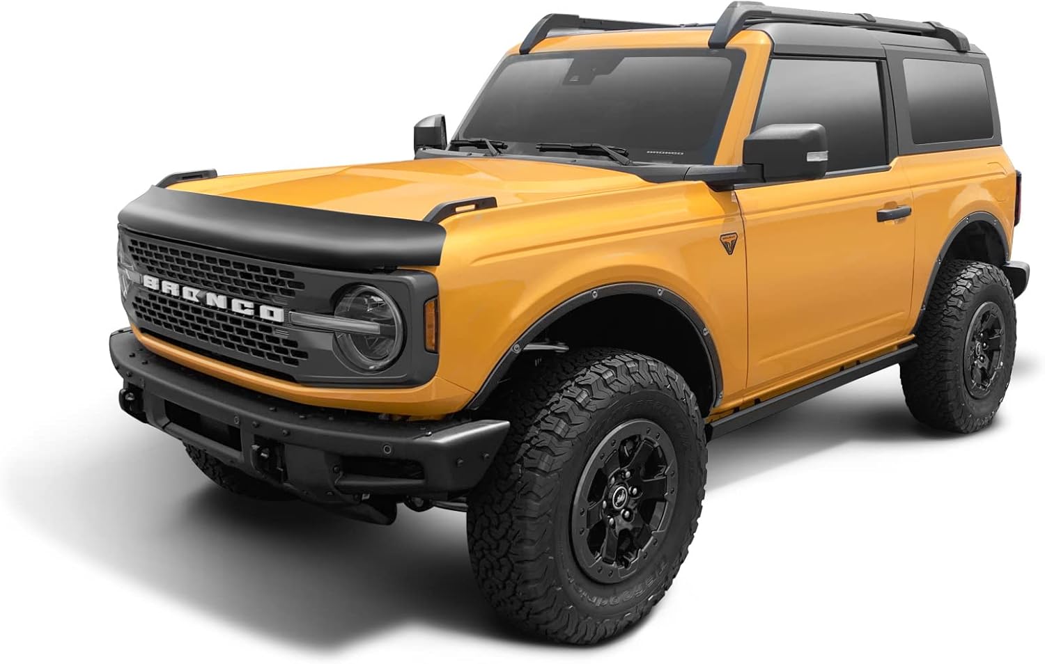 HAVOC OFFROAD Fender Flare Delete for Ford Bronco | Textured Matte Black, Fade Resistant, 4-Piece Set | HFB-04-001 | 2021-2025 Ford Bronco, 2 & 4-Door (Excludes Sport Model)