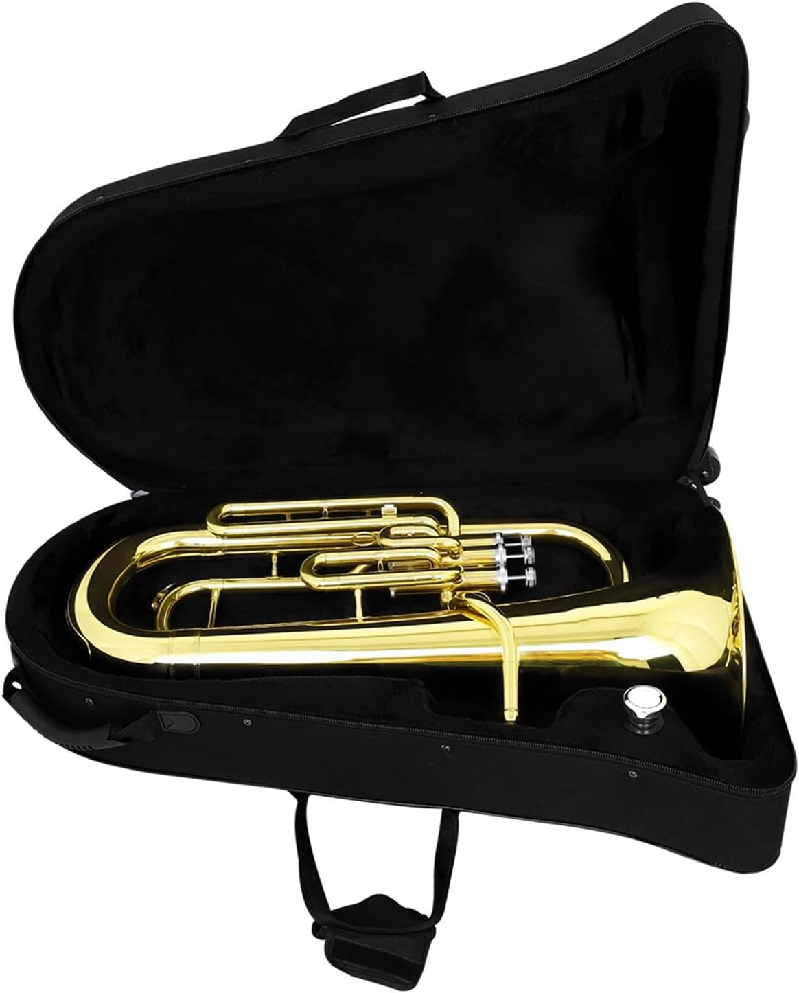 Euphonium Instrument Bb Key Brass Three Upright Beginner Playing Euphonium All-brass Instrument
