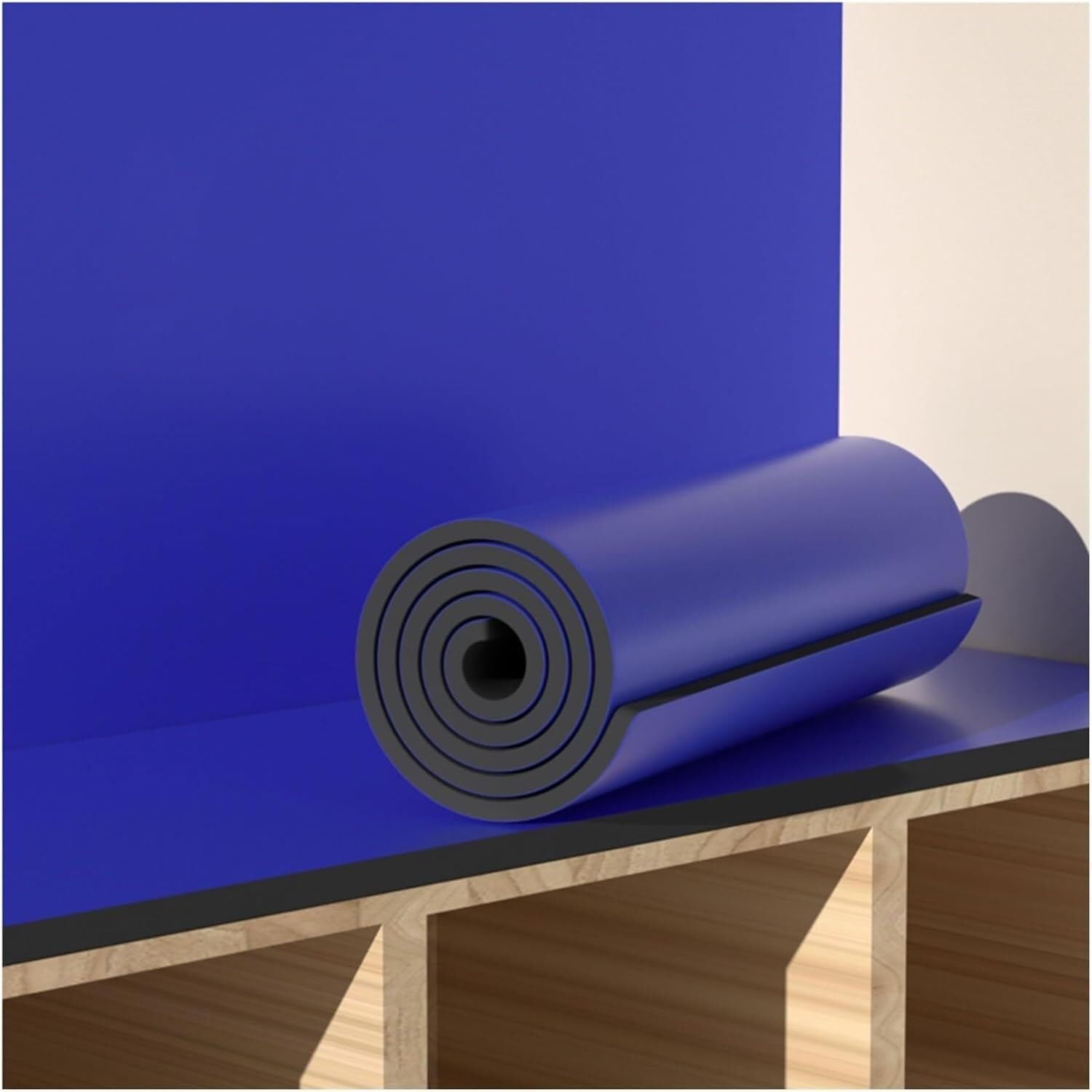 TIST Car Parking Protector Garage Wall Protector Thickening Rubber Foam Wall Column Guard Self Adhesive Waterproof Wall Protection Wall EDG Bumpers Guards 2 cm Thick(Blue,4m)