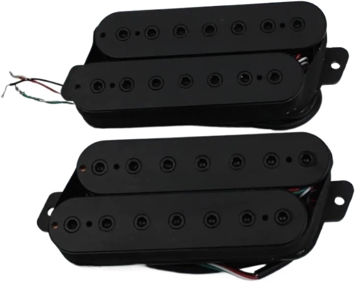 For Gu-yker Headless Fanned Fret Guitar Pickup for 7 String Electric Guitar Black
