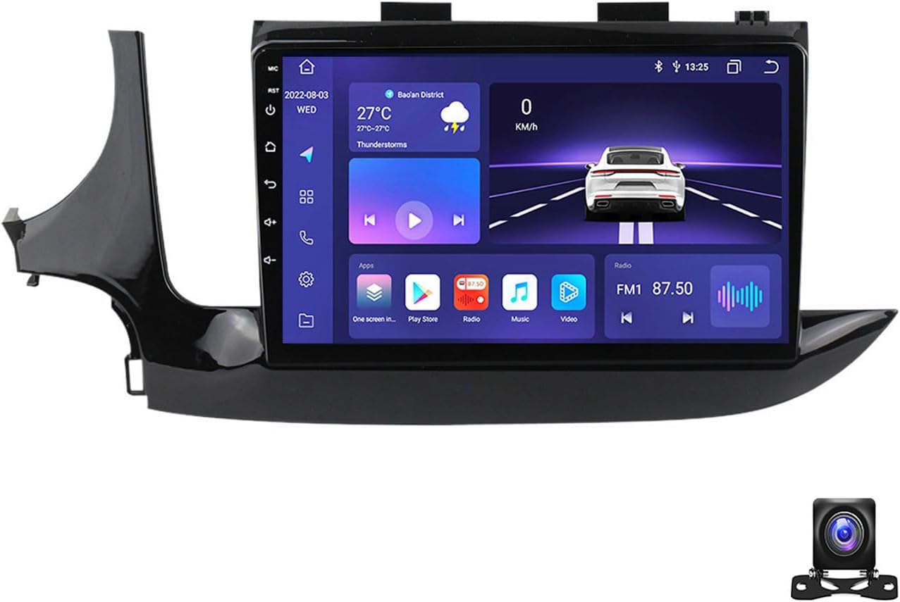 9 Inch Android 13 Car Radio Compatible with Buick Encore 2016~2018 Bluetooth Car Stereo Compatible with Carplay Android Auto, Navigation, Steering Wheel Controls, Backup Camera,M800S 8G+256G