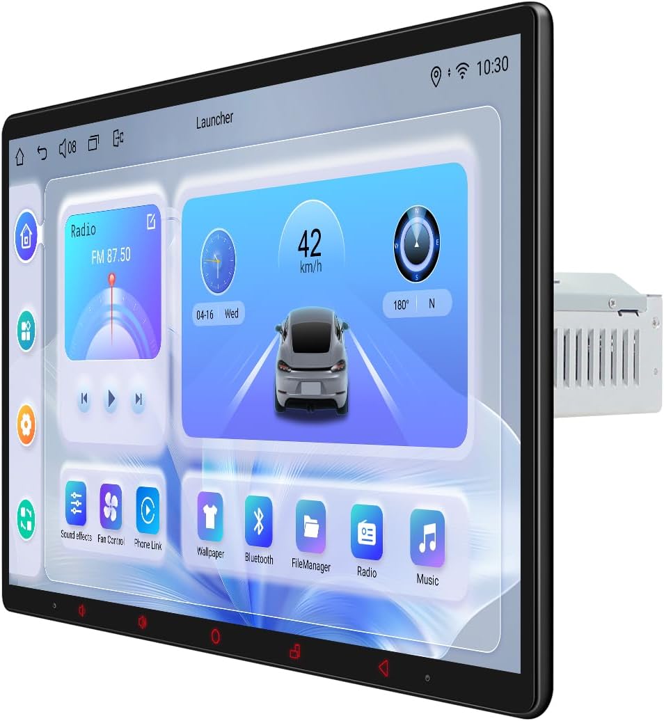 Joying Car Radio for Jeep Wrangler Jk 2011-2017, Commander 2008-2010, 13.3