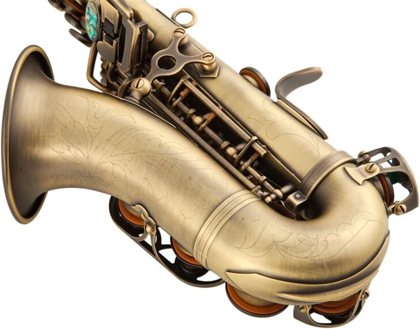 Woodwind Instrument B Flat Bent Tenor Saxophone Beginner Level Examination Professional Performance