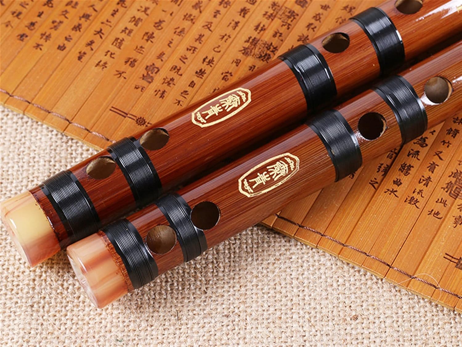 Bamboo Flute Professional Woodwind Flutes Musical Instruments C D E F G Key Chinese Dizi Transversal Flauta (F Key)