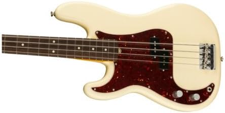 Fender American Professional II Precision Bass, Olympic White, Left-Handed, Rosewood Fingerboard