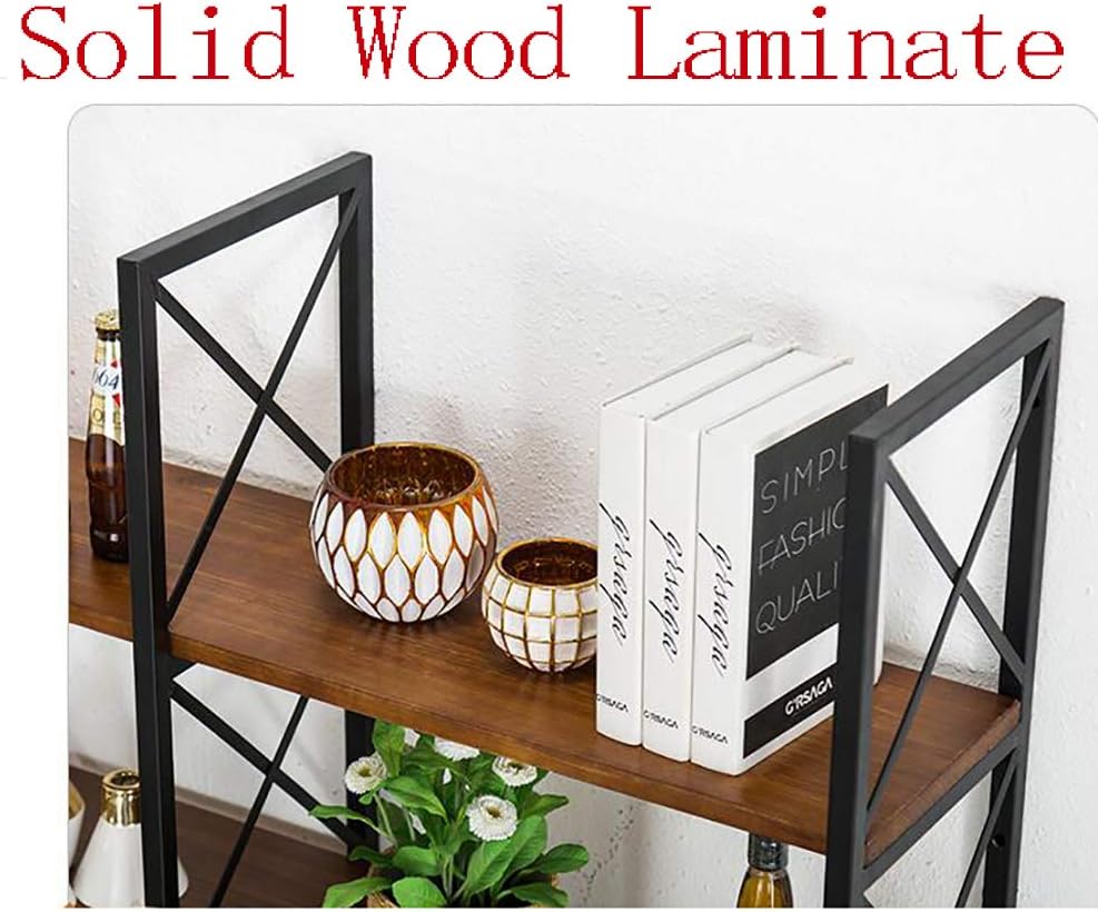 2-Tier Floating Shelves for Wall, Rustic Wood Geometric Style Decor Shelf,Industrial Pipe Bathroom Shelf Wall Mount,20kg Weight Capability,for Bathroom, Bedroom, Living Room,Kitchen, Office