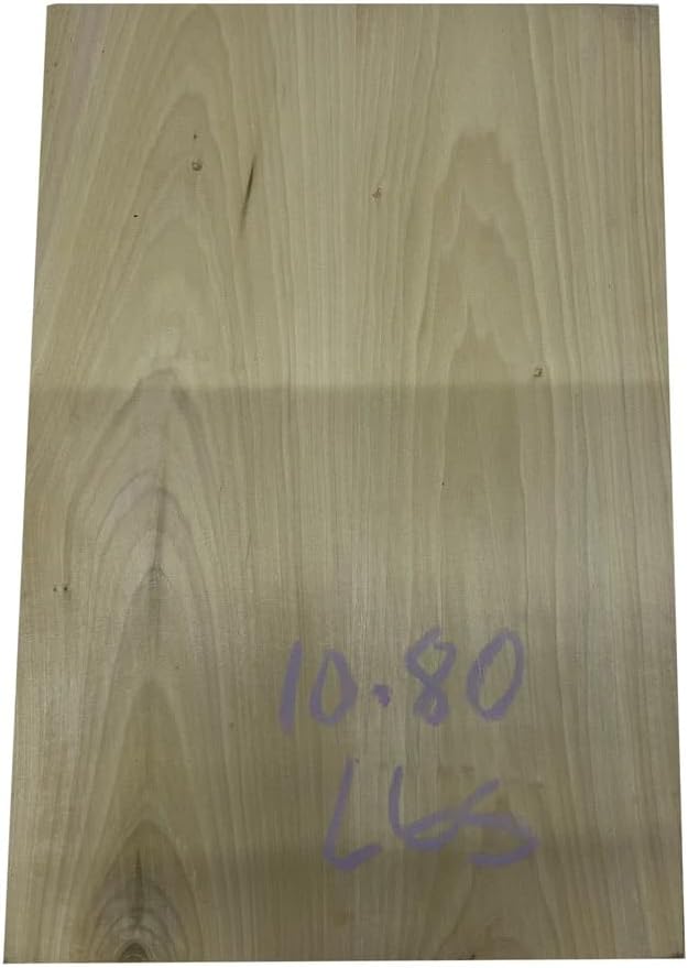 Exotic Wood Zone | Yellow Poplar Electric/Bass Musical Wood Body Blanks | Guitar Luthier Tonewood Suppliers | Unglued Planed - 21
