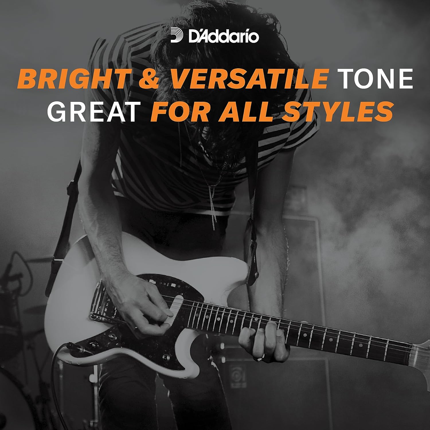 D'Addario Electric Guitar Strings, XL Nickel, EXL110-B25, Regular Light Gauge 10-46, 6-String Set, Pack of 25